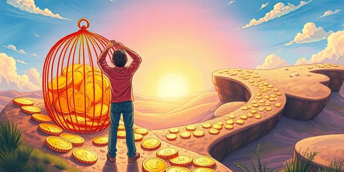 Tener dinero no es igual a ser libre